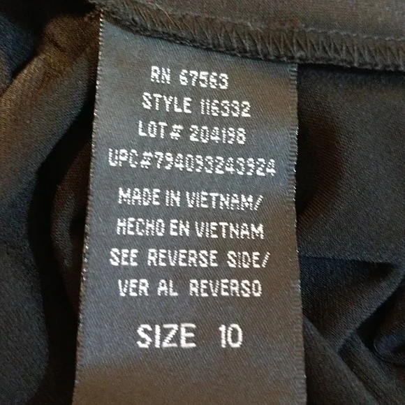 Cocktail Dress Black NWOT - Picture 7 of 7